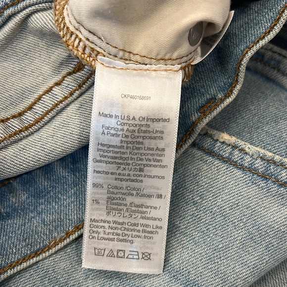 Madewell NWT The Perfect Vintage Straight Jean size 30 - Picture 6 of 12